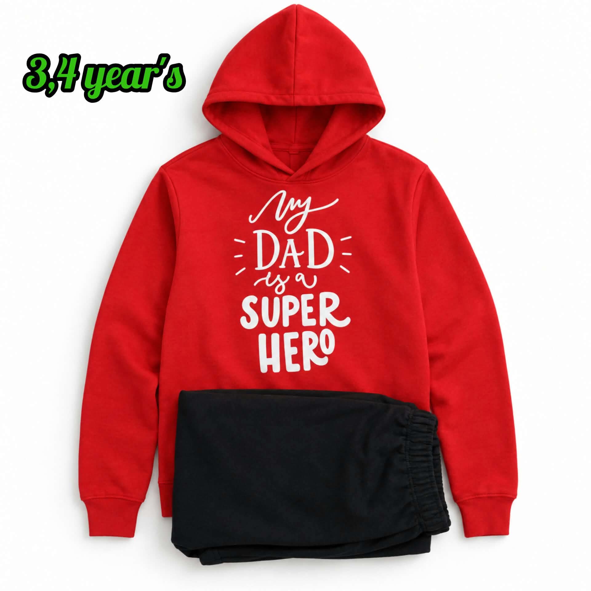 Kids Matching Hoodie Set - Image 2