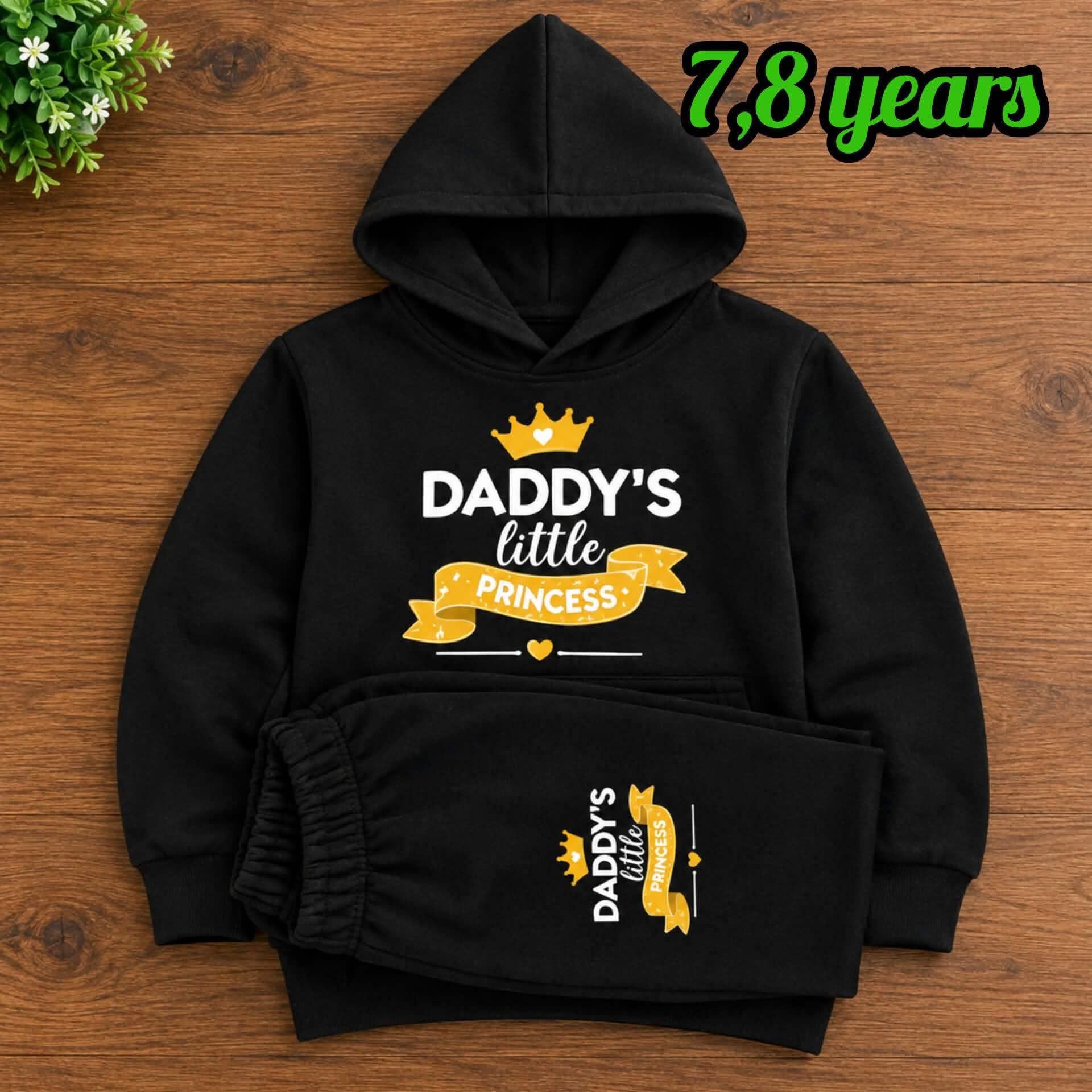 Kids Matching Hoodie Set - Peace. Love. Coffee - Image 2